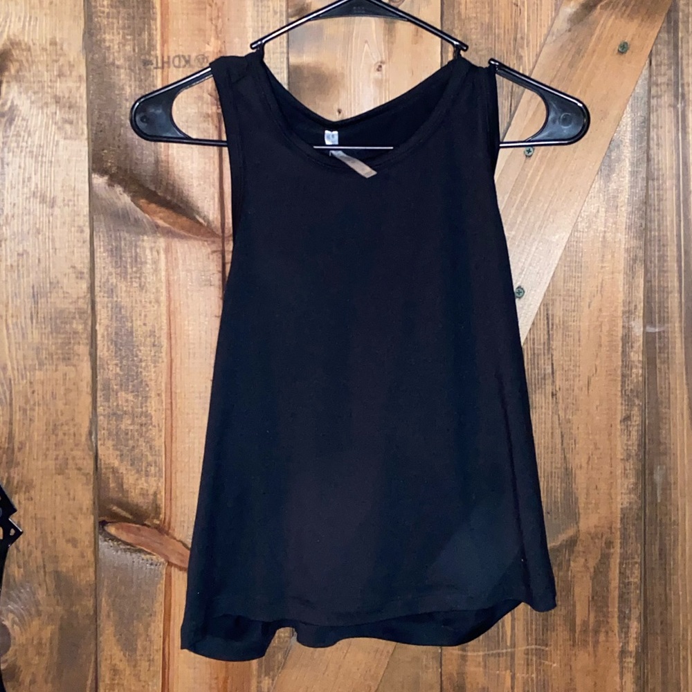 Fabletics Black Tank Top